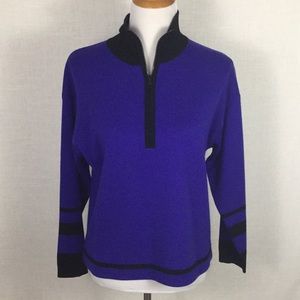 Vintage Classiques Entier merino zip sweater suit!